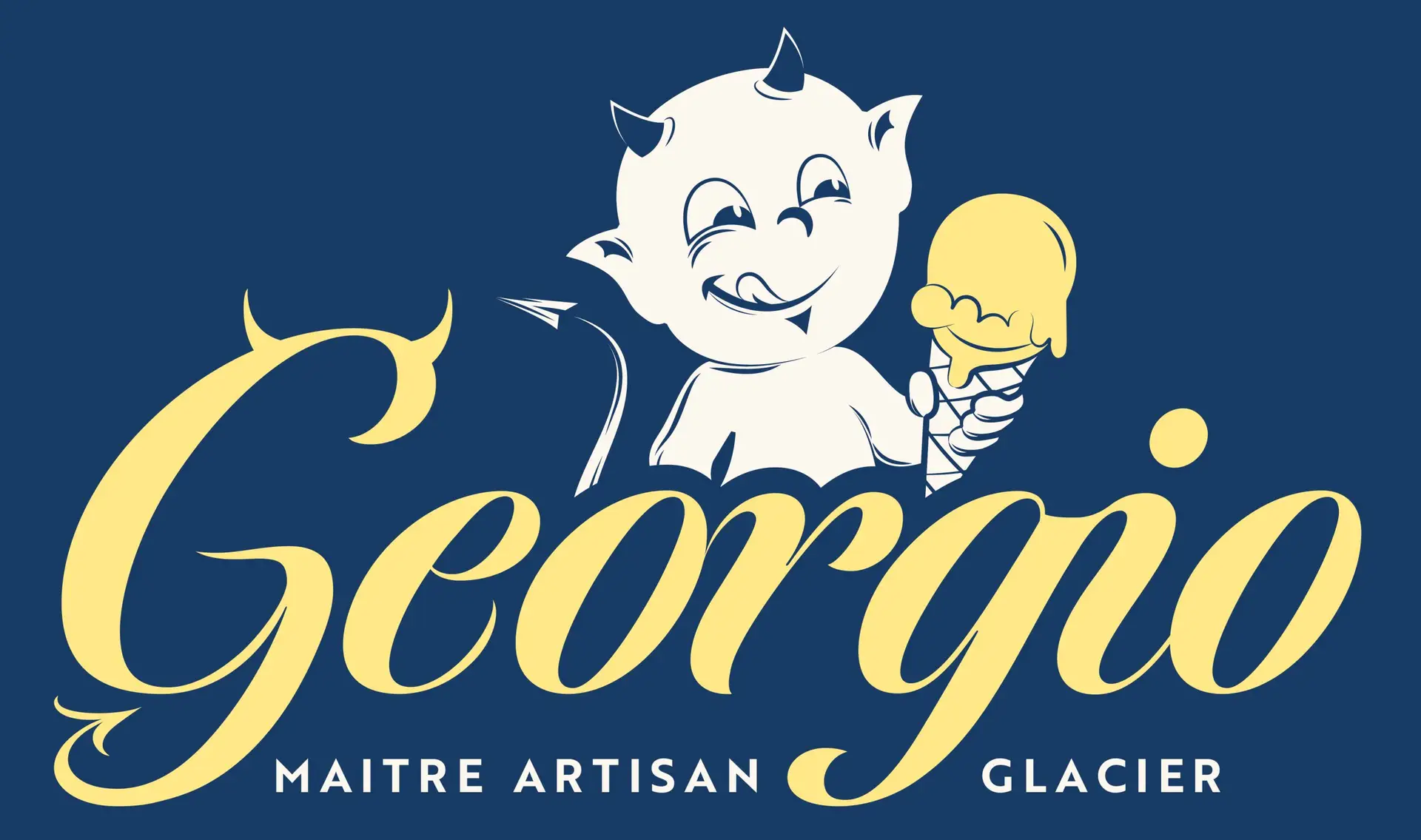 Georgio Maître artisan glacier